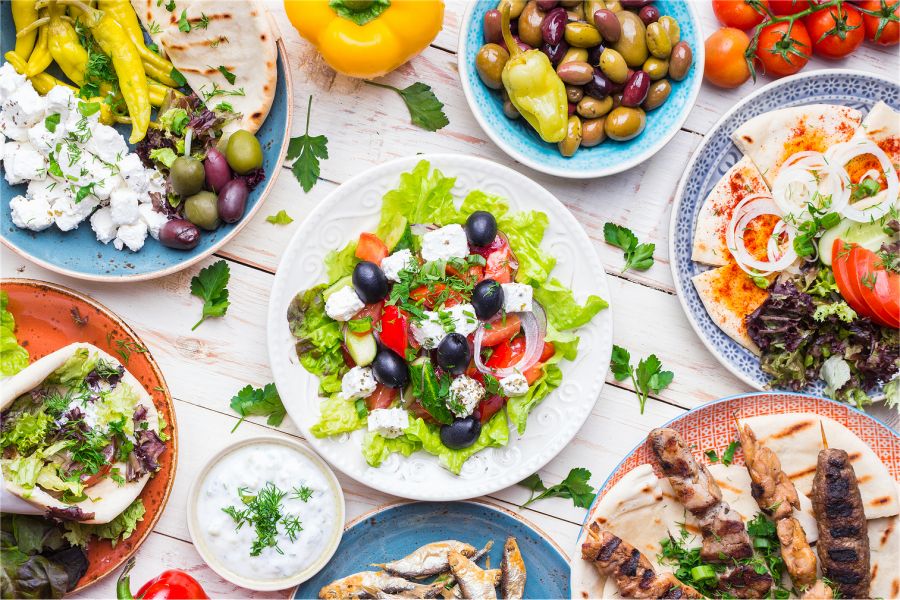 Piatti tipici del menu greco